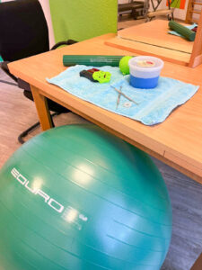 Therapieraum in der Ergotherapie Uchte