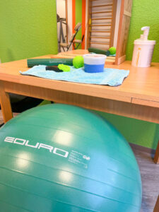 Therapieraum in der Ergotherapie Uchte