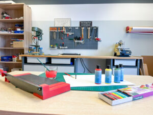 Werkraum in der Ergotherapiepraxis